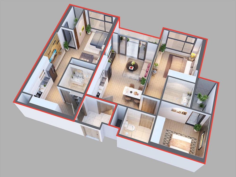 Căn hộ Dual Key tại chung cư Gamuda Hải Phòng: Giải pháp tối ưu 2 trong 1 cho nhu cầu ở và đầu tư