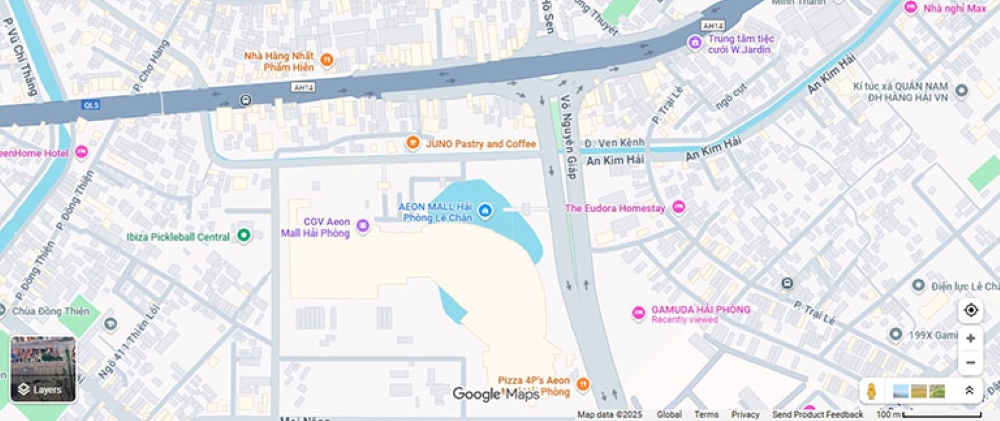 Khả năng kết nối từ vị trí chung cư Gamuda Hải Phòng về mặt liên tỉnh