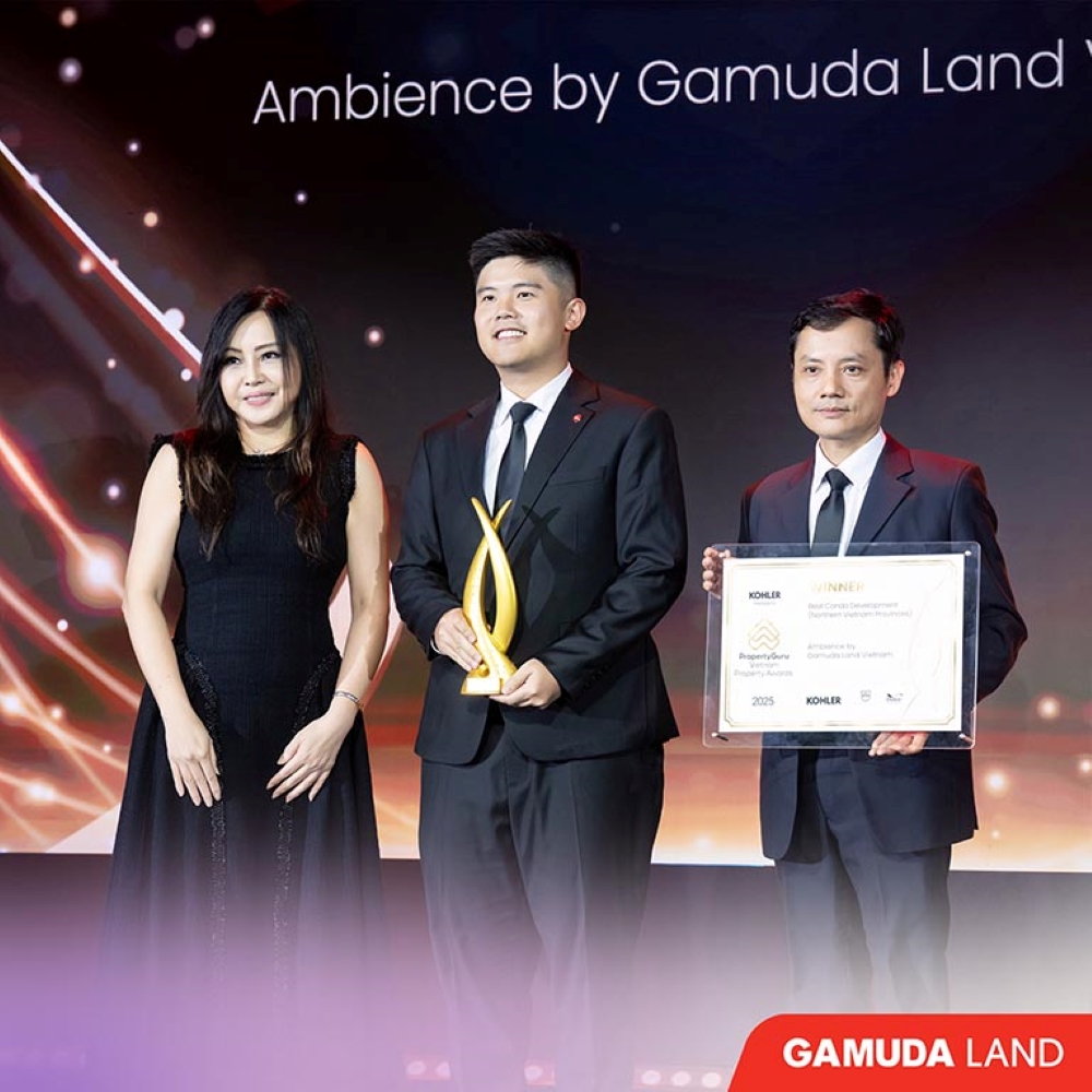 Chung cư Gamuda Hải Phòng thắng lớn tại giải thưởng Property Guru 2025 Chung cư Gamuda Hải Phòng thắng lớn tại giải thưởng Property Guru 2025