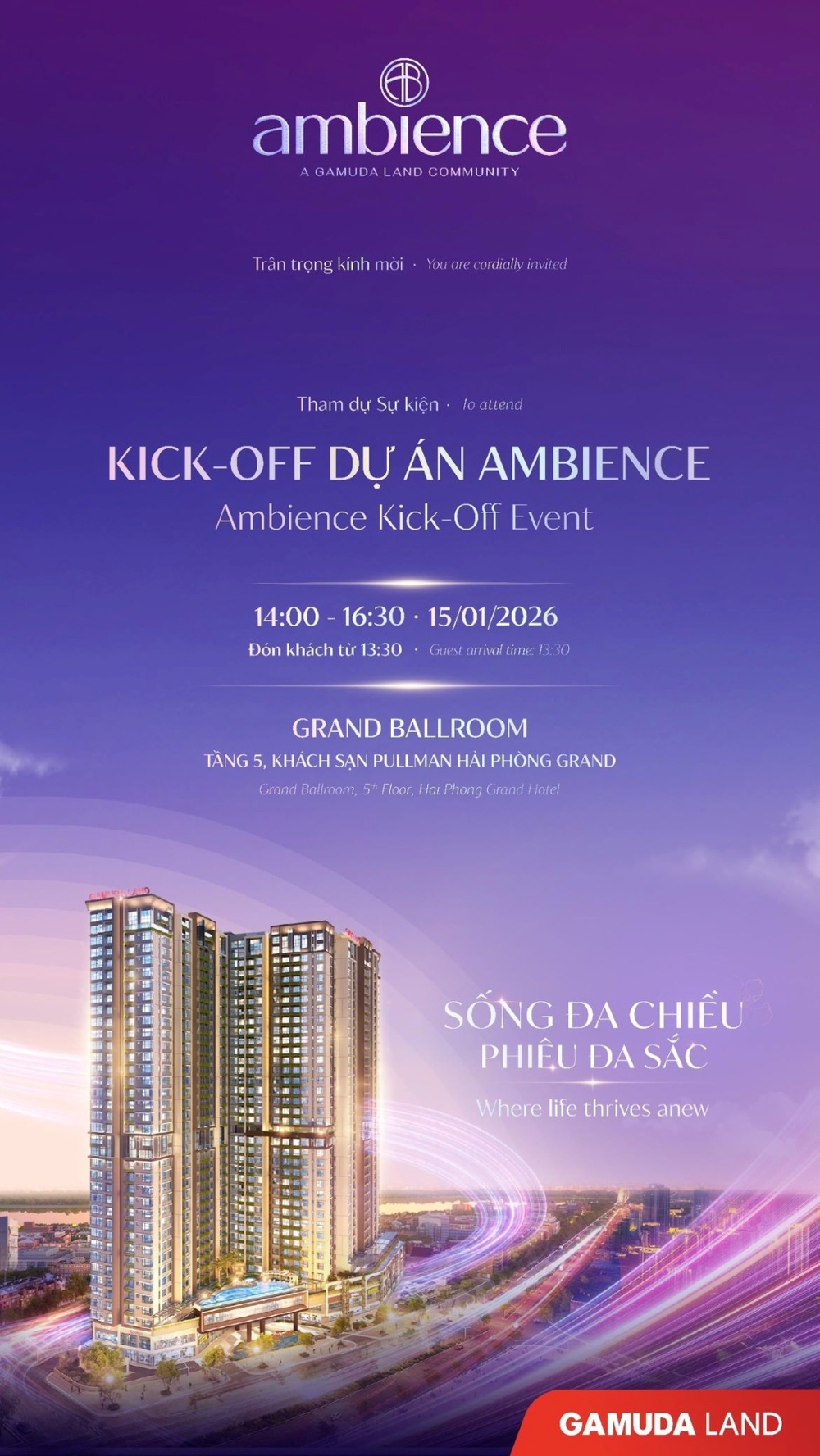 Kick off chung cư Gamuda Hải Phòng: Vì sao sự kiện ngày 15/01/2026 được xem là dấu mốc mở quan trọng?