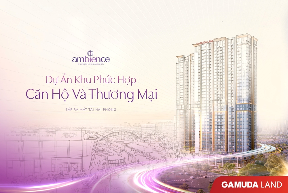 Kiến trúc chung cư Gamuda Hải Phòng trên đường chân trời đô thị
