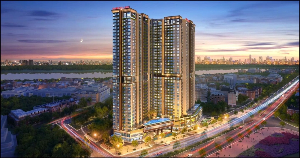 Phối cảnh tổng thể dự án chung cư Gamuda Hải Phòng