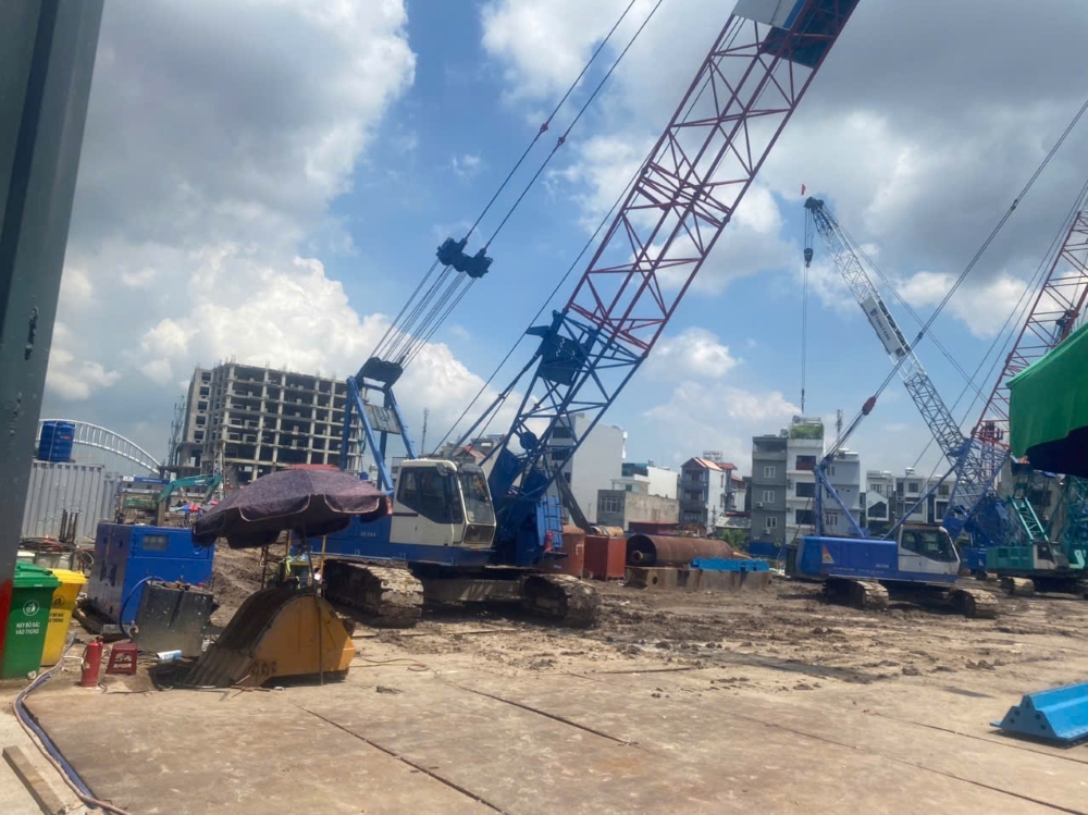 Tổ chức và quản lý vật liệu tại công trường xây dựng chung cư Gamuda Hải Phòng