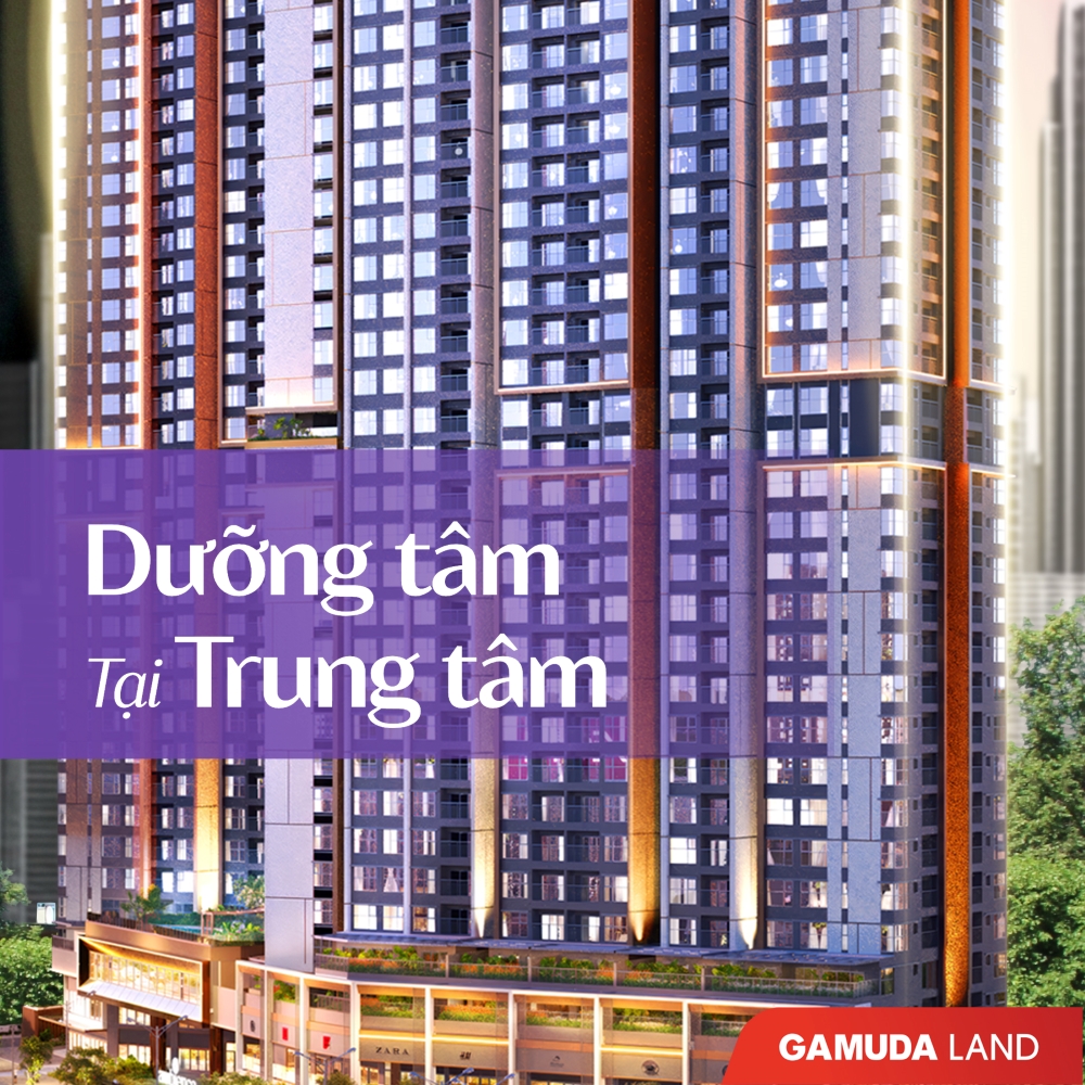 Không gian sống tại chung cư Gamuda Hải Phòng với lợi thế kết nối trung tâm