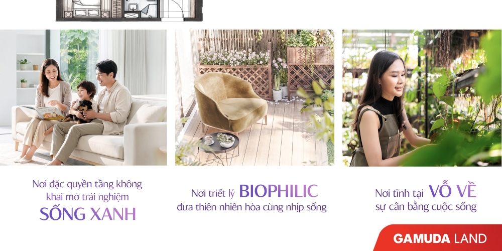 Garden Collection tại Ambience và giá trị khác biệt đến từ không gian sân vườn riêng