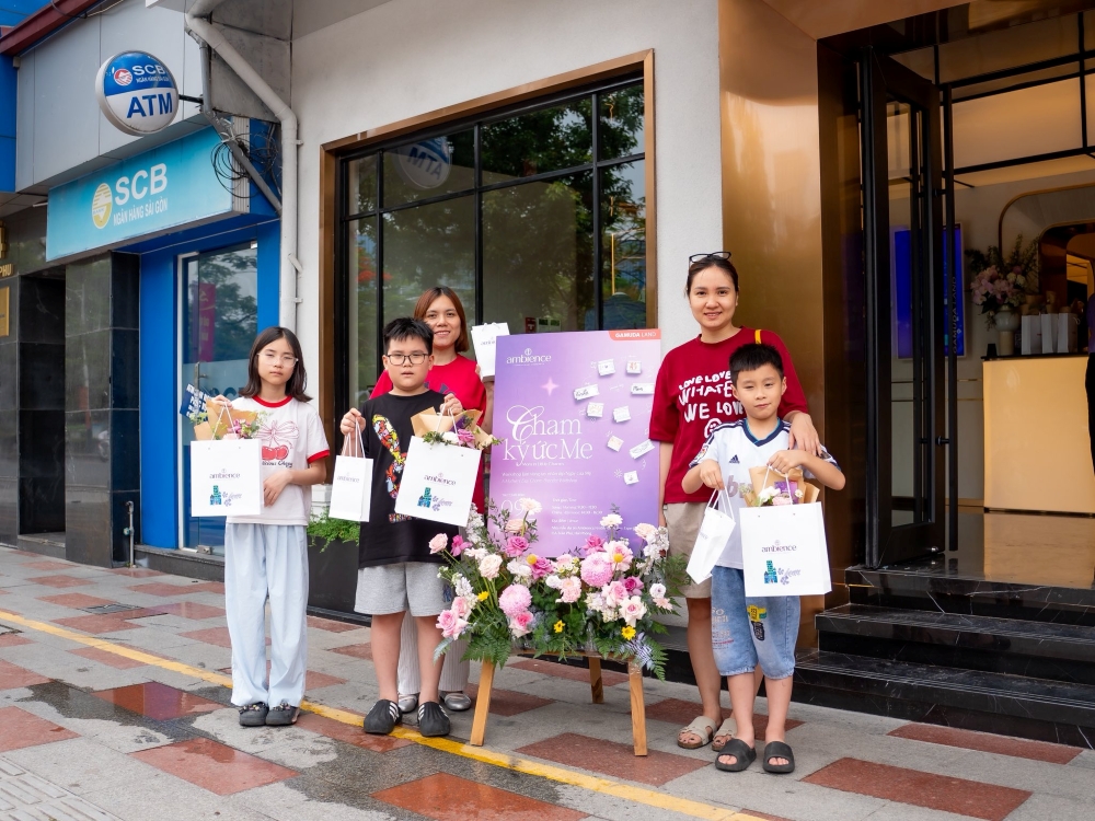 [Recap] Sự kiện Ngày của mẹ tại Ambience - Hành trình kết nối yêu thương qua những điều giản dị