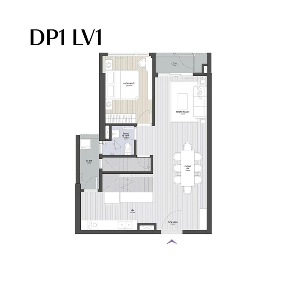 6 căn Penthouse tầng 36–37 – Không gian sống dành cho những gia đình muốn nhiều hơn một căn hộ