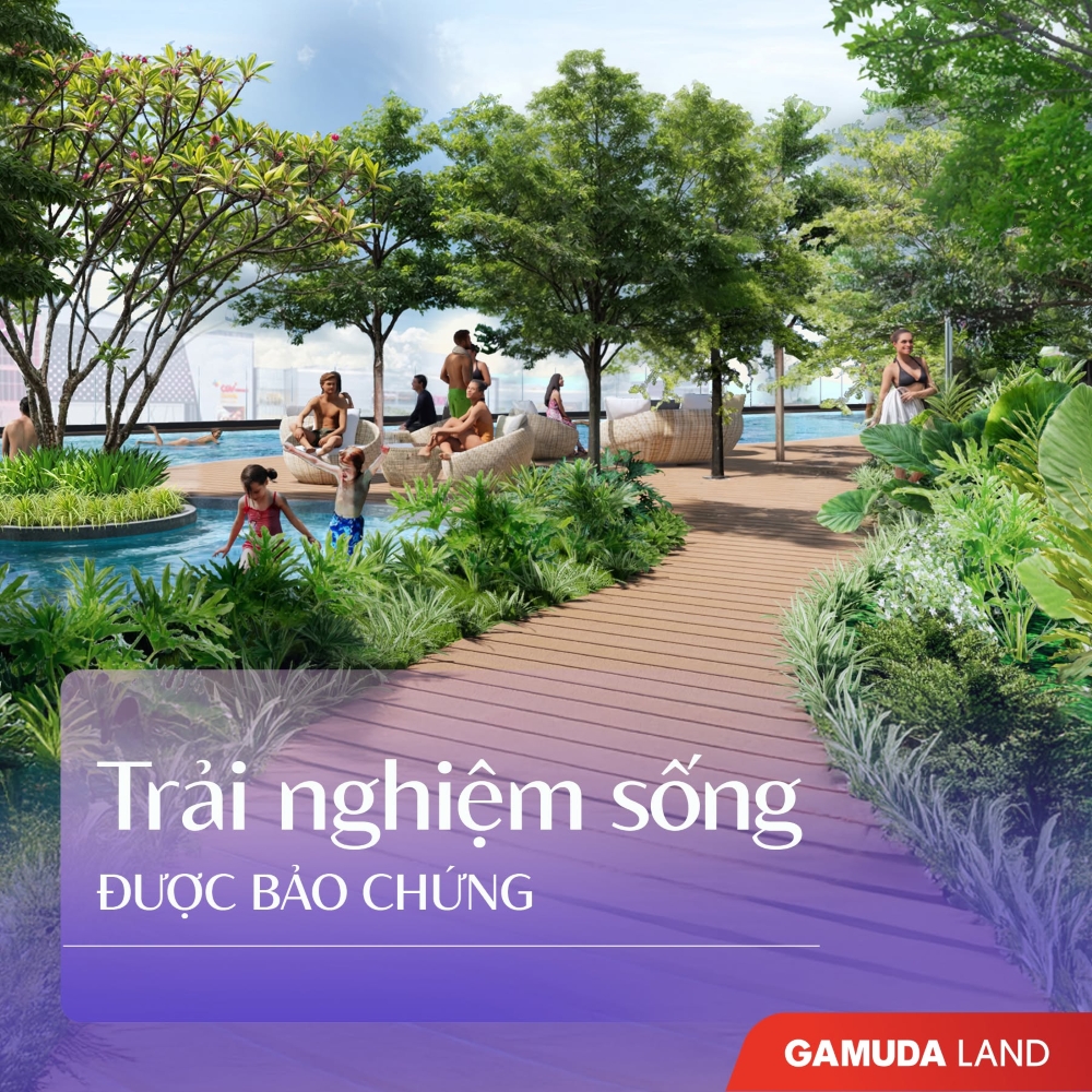 Không gian sống tại Ambience by Gamuda Land được nâng tầm với hệ sinh thái tiện ích toàn diện